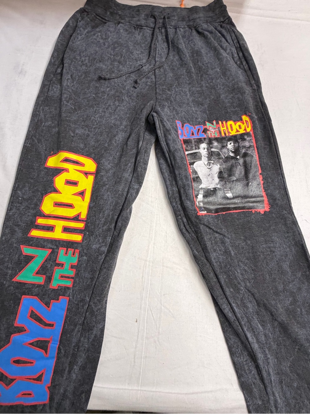 Kids Black Graphic 'Boyz N The Hood' Sweatpants